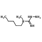 CAS#: 757918-66-4, N-Methyl-N-pentylhydrazinecarboximidamide
