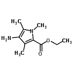 CAS 登录号：75792-43-7， 乙基4-氨基-1,3,5-三甲基-1H-吡咯-2-羧酸酯