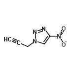 CAS#: 757995-71-4, 4-Nitro-1-(2-propyn-1-yl)-1H-1,2,3-triazole
