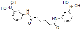 CAS 登录号：75806-95-0， [3-[[6-[(3-硼酸基苯基)氨基]-6-氧代己酰基]氨基]苯基]硼酸