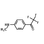 CAS 登录号：75822-12-7， 2,2,2-三氟-1-[4-(甲基氨基)苯基]乙酮
