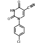CAS 登录号：75837-75-1， 1-(4-氯苯基)-2,4-二氧代-1,2,3,4-四氢-5-嘧啶甲腈