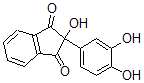 CAS 登录号：75840-14-1， 2-(3,4-二羟基苯基)-2-羟基茚-1,3-二酮