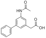 CAS 登录号：75852-43-6， 2-(3-乙酰氨基-5-苯基苯基)乙酸