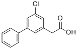 CAS 登录号：75852-51-6， 2-(3-氯-5-苯基苯基)乙酸