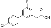 CAS#: 75852-62-9, 2-[3-(4-Chlorophenyl)-5-Fluorophenyl]Acetic Acid