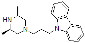 CAS 登录号：75859-04-0， 9-[3-[(3S,5R)-3,5-二甲基哌嗪-1-基]丙基]咔唑
