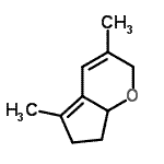 CAS 登录号：758720-09-1， 3,5-二甲基-2,6,7,7a-四氢环戊烯并[b]吡喃