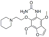 CAS 登录号：75883-52-2， [4,7-二甲氧基-6-(2-哌啶-1-基乙氧基)-1-苯并呋喃-5-基]脲