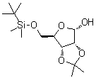 CAS 登录号：75921-21-0， 5-O-[叔丁基二甲基硅烷基]-2,3-O-(1-甲基乙亚基)-alpha-D-呋喃核糖