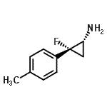 CAS#: 759458-21-4, (1R,2R)-2-Fluoro-2-(4-methylphenyl)cyclopropanamine