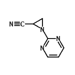CAS 登录号：75985-80-7， 1-(2-嘧啶基)-2-氮丙啶甲腈