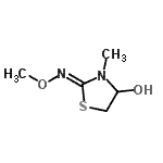CAS#: 760112-92-3, (2Z)-2-(Methoxyimino)-3-methyl-1,3-thiazolidin-4-ol