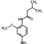 CAS 登录号：760204-87-3， N-(4-氨基-2-甲氧基苯基)-3-甲基丁烷酰胺