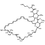 CAS#: 76023-49-9, Methyl 33-{[3,6-dideoxy-3-(ornithylamino)hexopyranosyl]oxy}-1,3,5,6,9,11,17,37-octahydroxy-15,16,18-trimethyl-13-oxo-14,39-dioxabicyclo[33.3.1]nonatriaconta-19,21,23,25,27,29,31-heptaene-36-carboxylate
