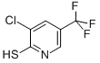 CAS 登录号：76041-74-2， 3-氯-5-(三氟甲基)吡啶-2-硫醇