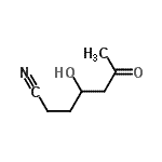 CAS#: 760968-74-9, 4-Hydroxy-6-oxoheptanenitrile