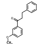 CAS 登录号：76106-76-8， 1-(3-甲氧基苯基)-3-苯基-1-丙酮