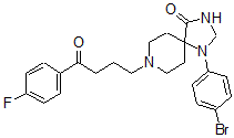 CAS#: 76139-30-5, 1-(4-Bromophenyl)-8-[4-(4-Fluorophenyl)-4-Oxobutyl]-1,3,8-Triazaspiro[4.5]Decan-4-One