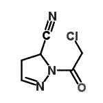 CAS 登录号：761414-68-0， 1-(氯乙酰基)-4,5-二氢-1H-吡唑-5-甲腈