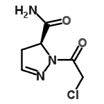 CAS 登录号：761414-85-1， (5S)-1-(氯乙酰基)-4,5-二氢-1H-吡唑-5-甲酰胺
