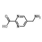 CAS#: 76196-72-0, 5-(Aminomethyl)-2-pyrimidinecarboxylic acid