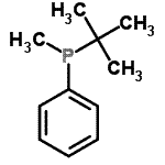 CAS#: 7621-16-1, Methyl(2-methyl-2-propanyl)phenylphosphine