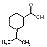CAS#: 762180-94-9, 1-Isopropyl-3-piperidinecarboxylic acid