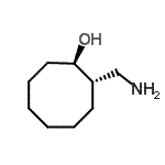 CAS 登录号：762184-93-0， (1R,2S)-2-(氨基甲基)环辛醇