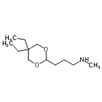 CAS#: 762217-18-5, 3-(5,5-Diethyl-1,3-dioxan-2-yl)-N-methyl-1-propanamine