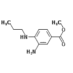 CAS 登录号：762295-22-7， 甲基3-氨基-4-(丙基氨基)苯甲酸酯