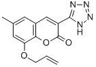 CAS#: 76239-46-8, 6-Methyl-8-Prop-2-Enoxy-3-(2H-Tetrazol-5-Yl)Chromen-2-One