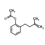 CAS 登录号：76240-34-1， 2-(3-甲基-3-丁烯-1-基)苯基乙酸酯