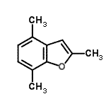 CAS#: 76242-25-6, 2,4,7-trimethylbenzofuran