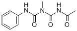 CAS 登录号：76267-42-0， N-(甲基-(苯基氨基甲酰)氨基甲酰)乙酰胺