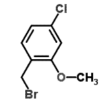 CAS#: 76283-12-0, 1-(Bromomethyl)-4-chloro-2-methoxybenzene