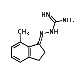 CAS#: 763027-02-7, (2E)-2-(7-Methyl-2,3-dihydro-1H-inden-1-ylidene)hydrazinecarboximidamide