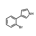CAS#: 76304-46-6, 3-(2-Bromophenyl)-1H-pyrrole