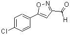 CAS 登录号：763109-09-7， 5-(4-氯苯基)-3-异恶唑甲醛