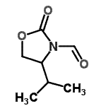 CAS#: 763141-39-5, 4-Isopropyl-2-oxo-1,3-oxazolidine-3-carbaldehyde
