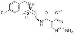 CAS#: 76351-84-3, 2-Amino-N-[8-[(4-Chlorophenyl)Methyl]-8-Azabicyclo[3.2.1]Octan-3-Yl]-4-Methoxypyrimidine-5-Carboxamide