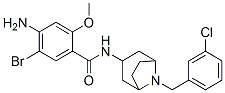 CAS#: 76351-94-5, 4-Amino-5-Bromo-N-[8-[(3-Chlorophenyl)Methyl]-8-Azabicyclo[3.2.1]Octan-3-Yl]-2-Methoxybenzamide