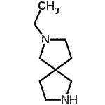 CAS#: 763883-32-5, 2-Ethyl-2,7-diazaspiro[4.4]nonane