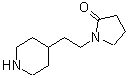 CAS 登录号：763908-64-1， 1-[2-(4-哌啶基)乙基]-2-吡咯烷酮