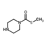 CAS#: 76395-12-5, S-Methyl 1-piperazinecarbothioate