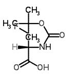 CAS#: 76399-81-0, 3-Fluoro-N-{[(2-methyl-2-propanyl)oxy]carbonyl}-L-alanine