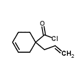 CAS 登录号：76403-28-6， 1-烯丙基-3-环己烯-1-甲酰氯