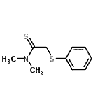 CAS#: 76454-68-7, N,N-Dimethyl-2-(phenylsulfanyl)ethanethioamide
