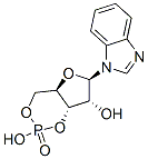 CAS 登录号：76461-19-3， (8R,9R)-8-(苯并咪唑-1-基)-3-羟基-3-氧代-2,4,7-三氧杂-3lambda5-磷杂双环[4.3.0]壬烷-9-醇