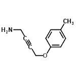 CAS#: 764709-93-5, 4-(4-Methylphenoxy)-2-butyn-1-amine